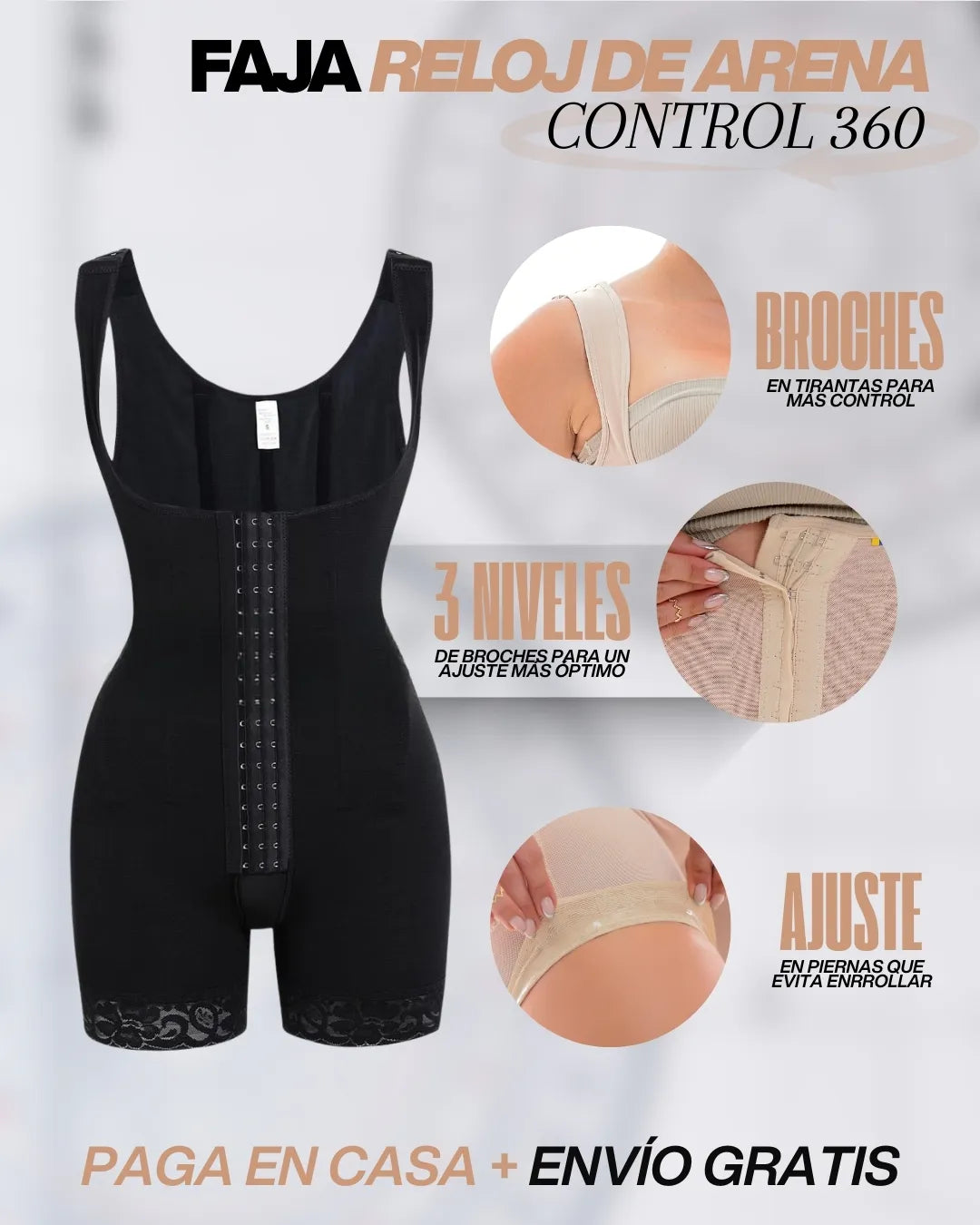 FAJA RELOJ ARENA CONTROL 360